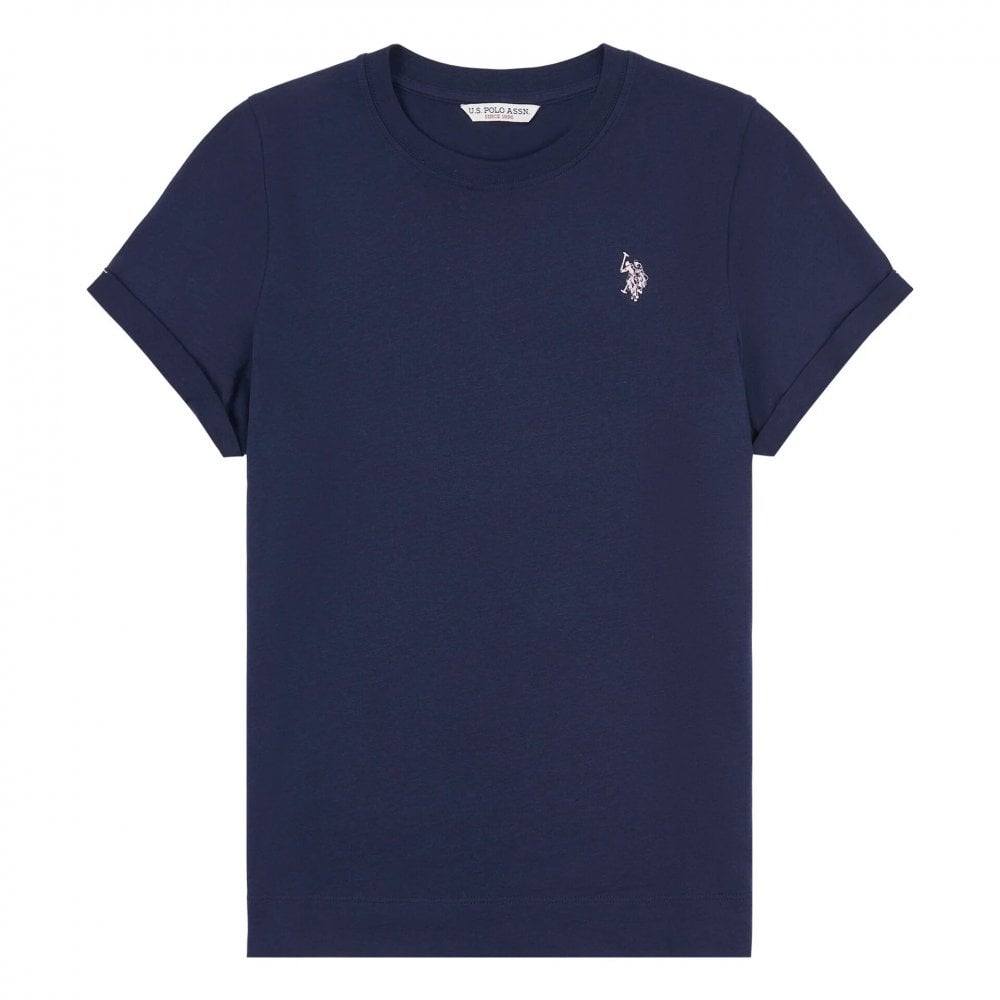 Crew Neck Tee Navy Iris S