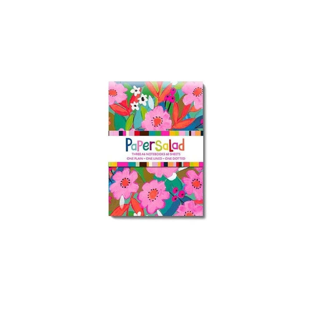 PAPER SALAD 3 X A6 NOTEBOOKS
