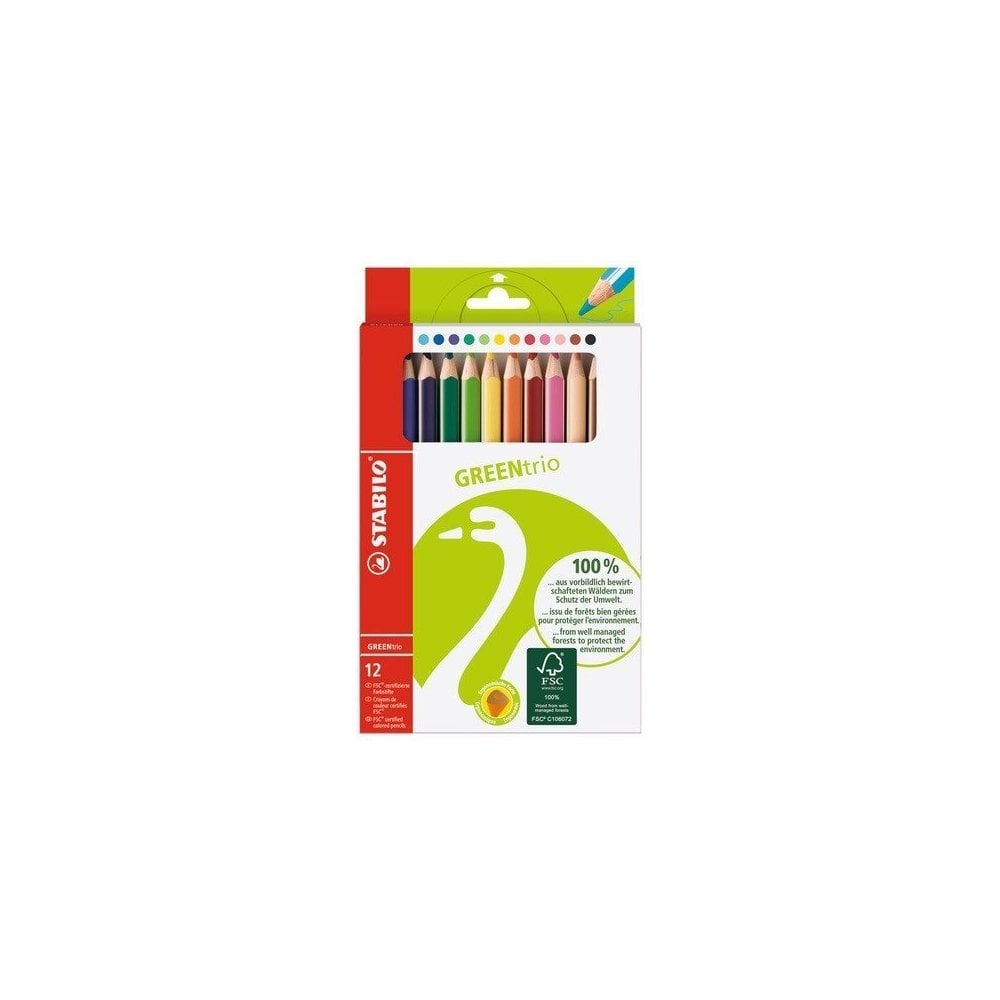 STABILO GREENcolors - wallet of 12