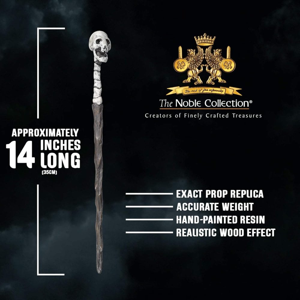 Death Eater – Skull – Wand In Window Box