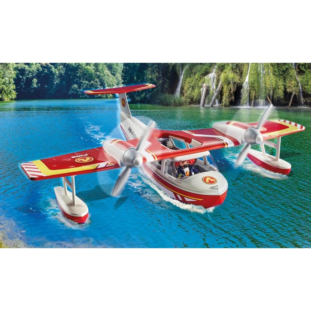 Action Heroes: Firefighting Seaplane with Extinguishing Function