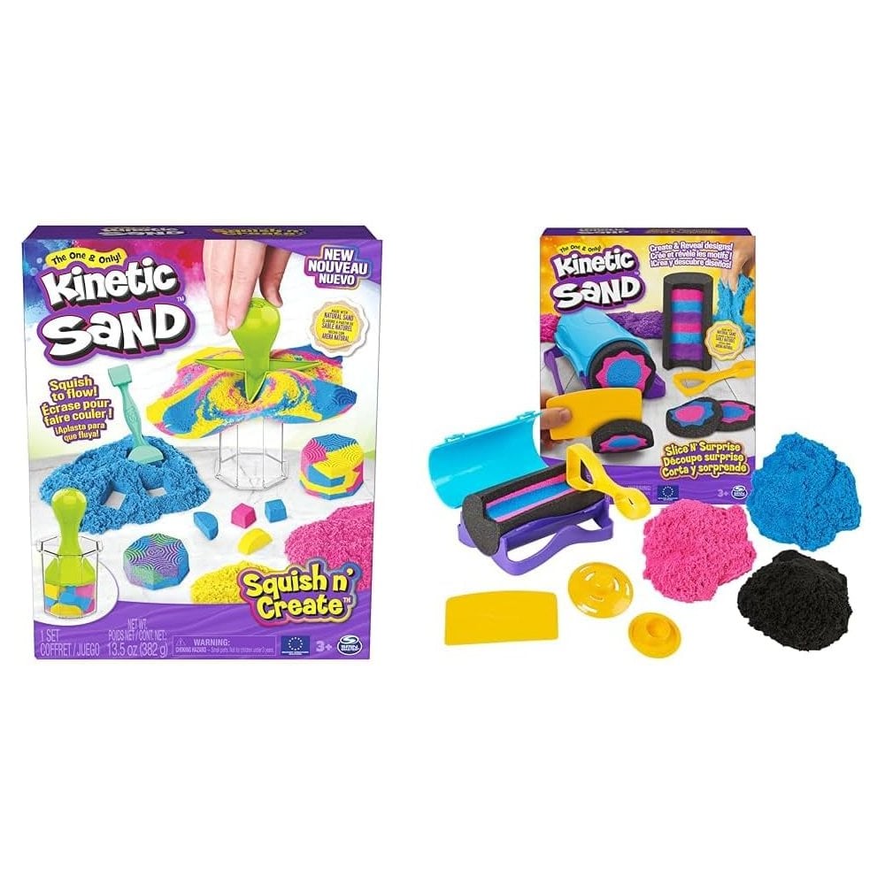 Kinetic Sand Squish N Create