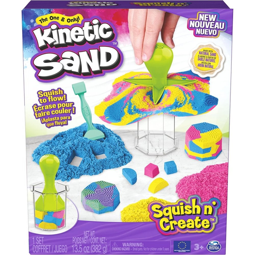 Kinetic Sand Squish N Create