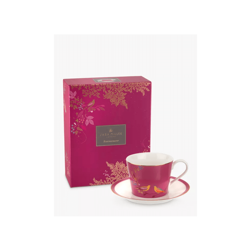 Chelsea Tea Cup & Saucer - Pink