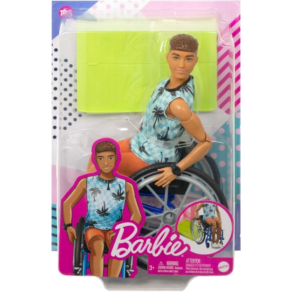 Barbie Ken Wheelchair Doll