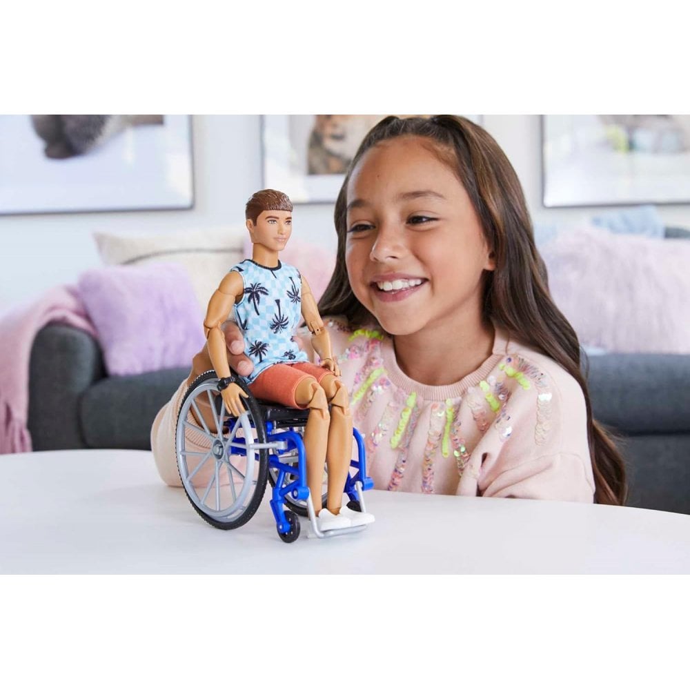 Barbie Ken Wheelchair Doll