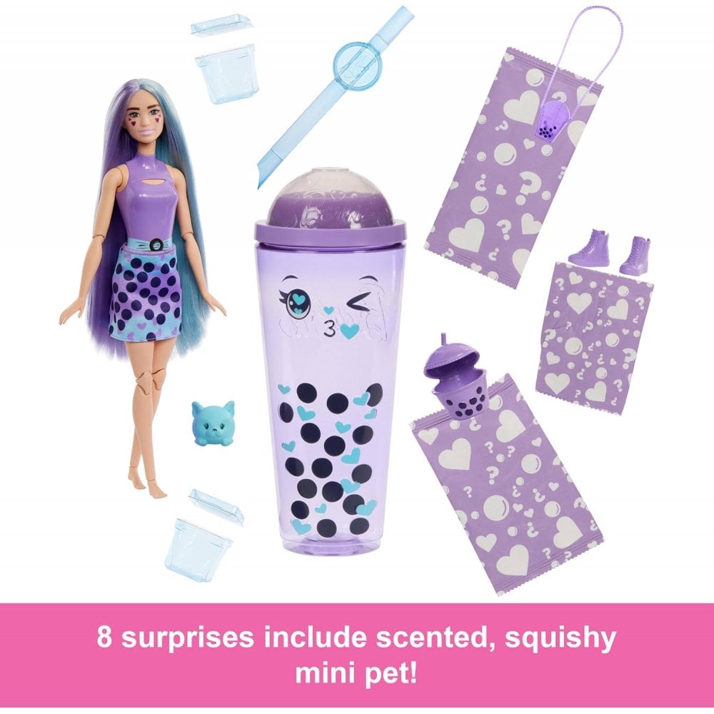 Barbie POP Reveal Bubble Tea Series - Taro Milk