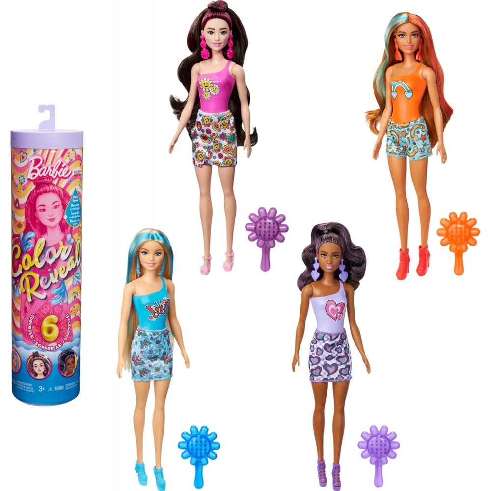 Barbie Colour Reveal Groovy Series CDU