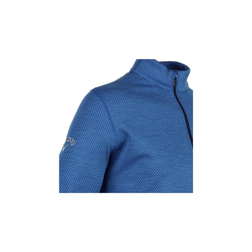 Hex Textured 1/4 Zip Golf Fleece