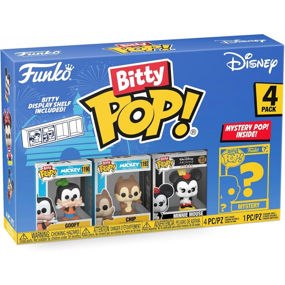Bitty POP: Disney- Goofy 4PK