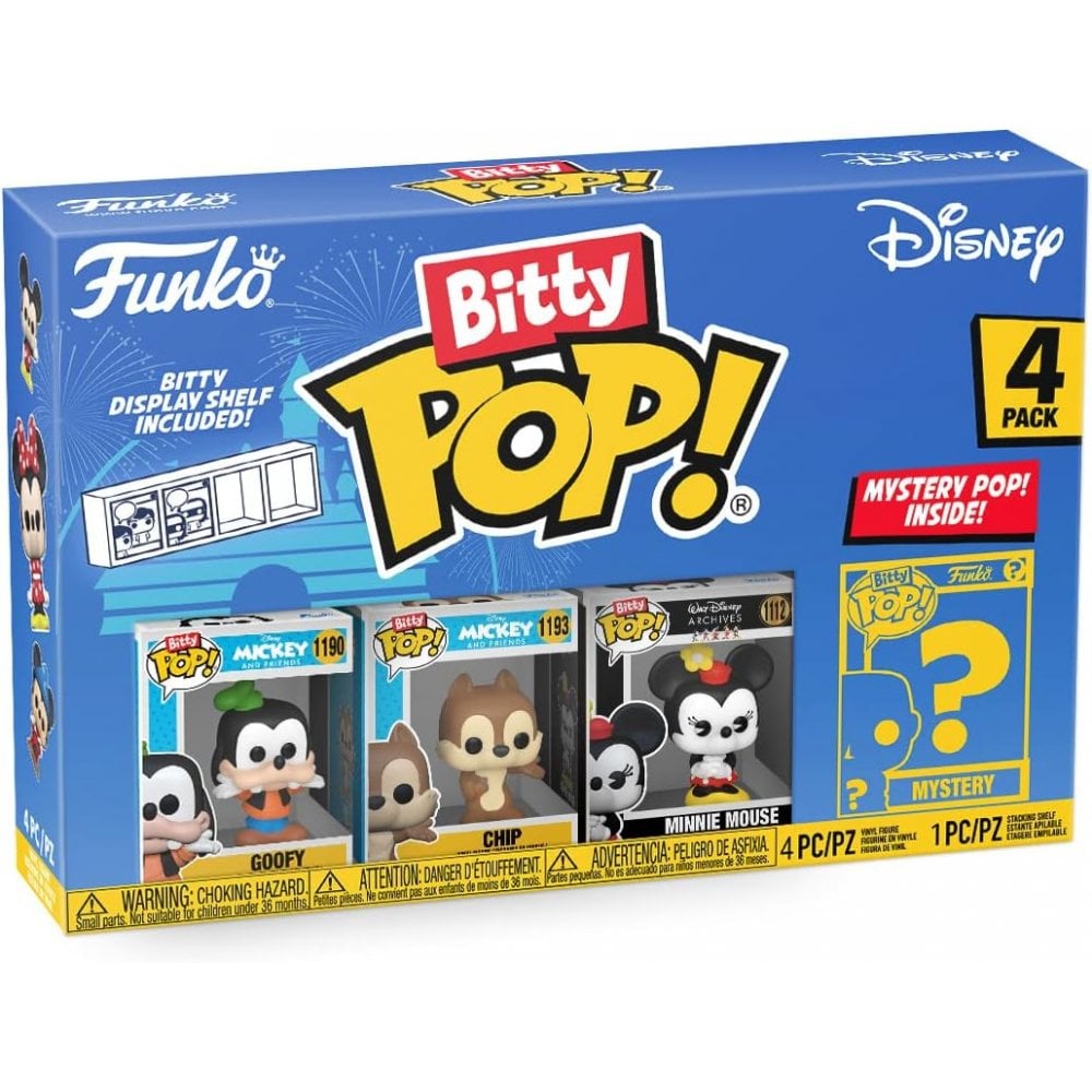 Bitty POP: Disney- Goofy 4PK