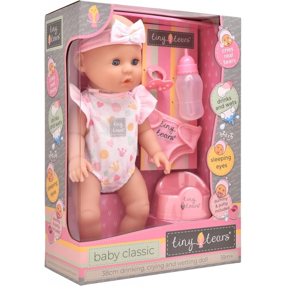 TINY TEARS CLASSIC - WHITE