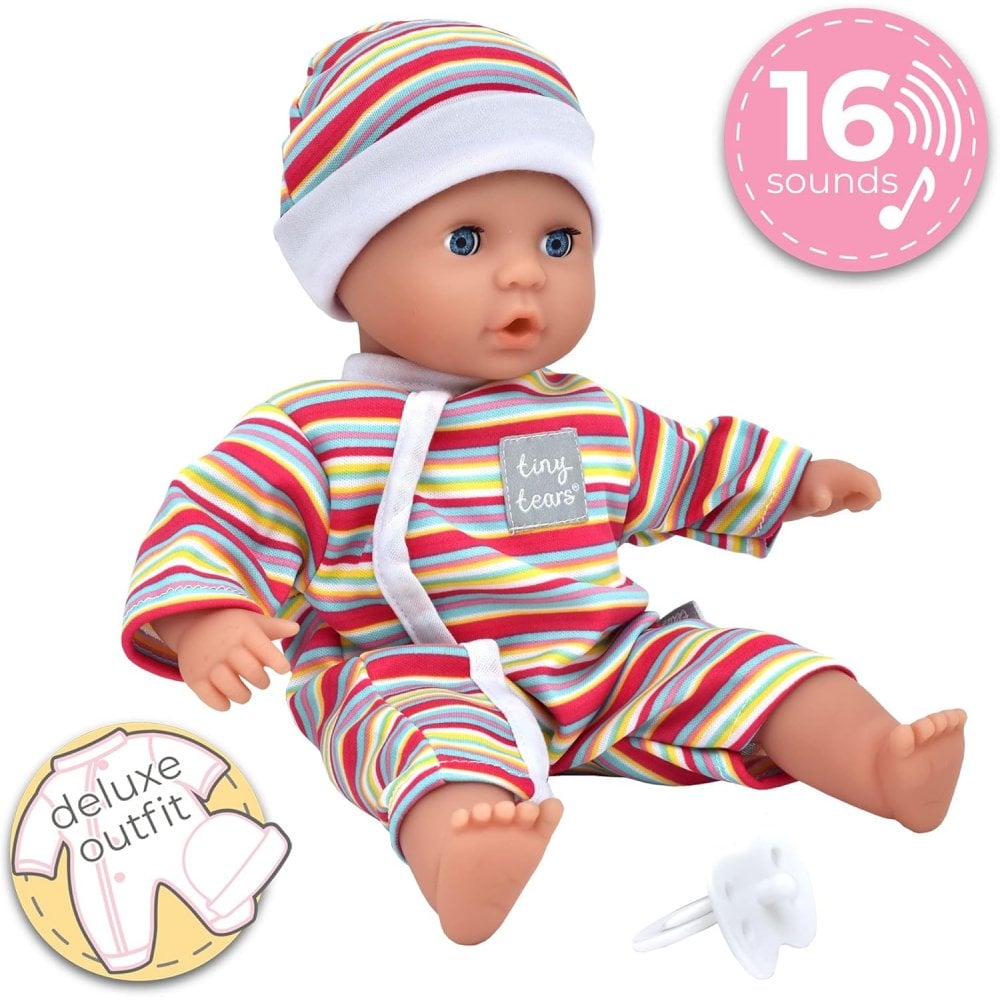 12 Teeny Tiny Tears Baby with 16 Sounds