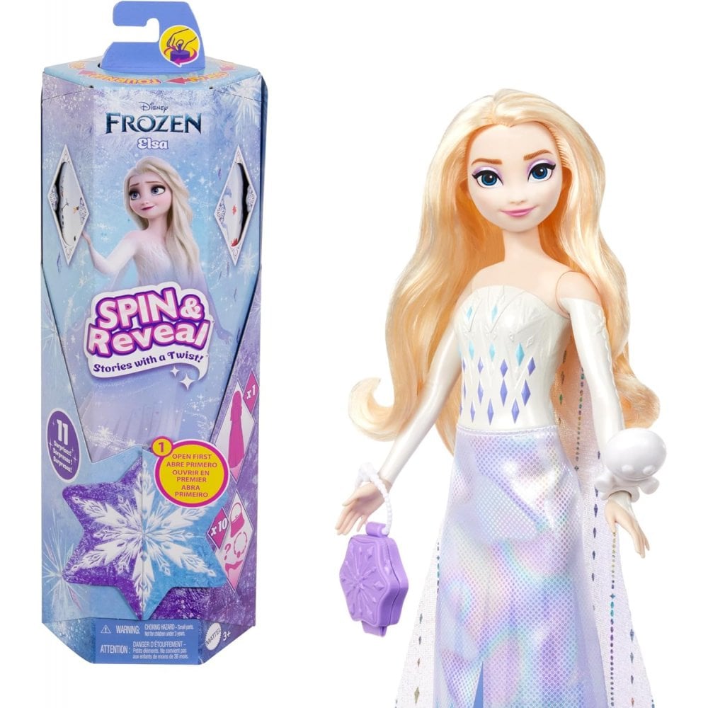 Spin & Reveal Elsa Doll