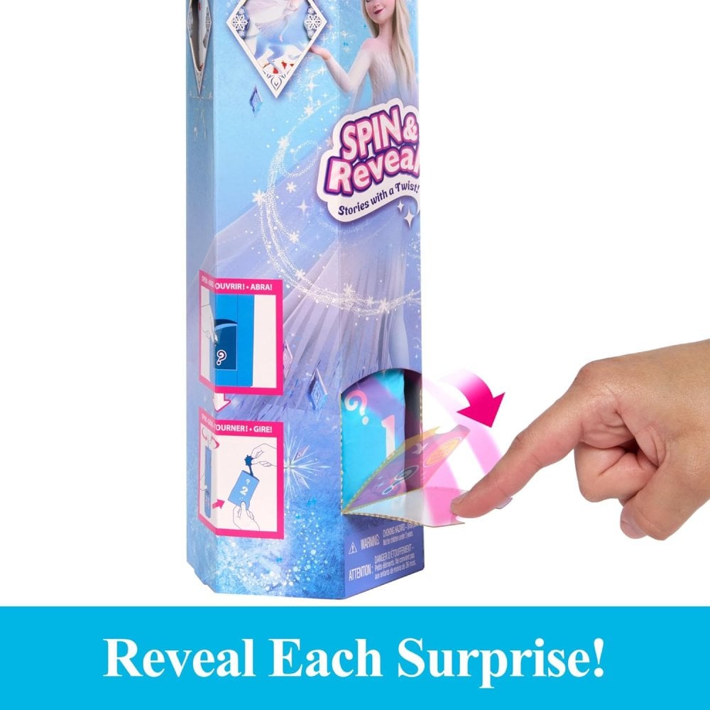 Spin & Reveal Elsa Doll