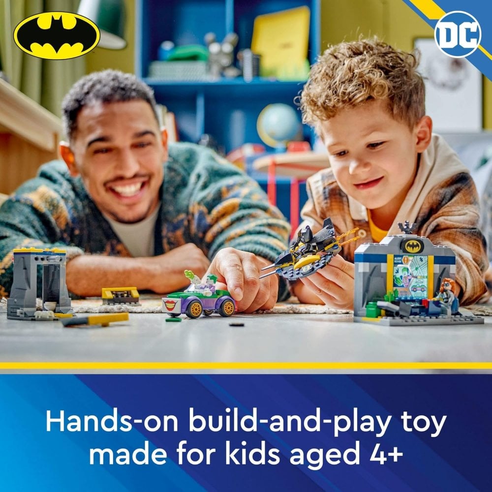 The Batcave™ with Batman™  Batgirl™ and The Joker™