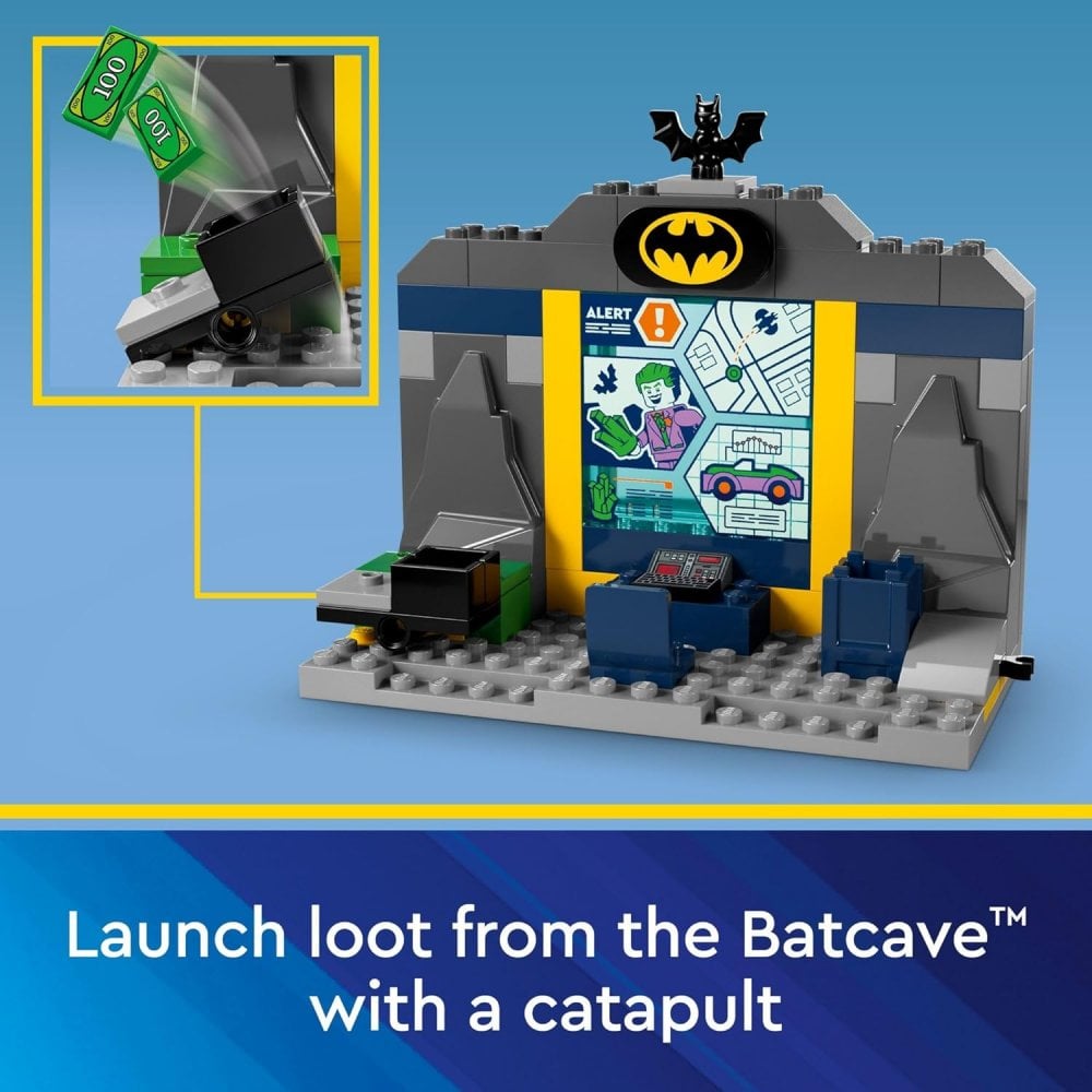 The Batcave™ with Batman™  Batgirl™ and The Joker™