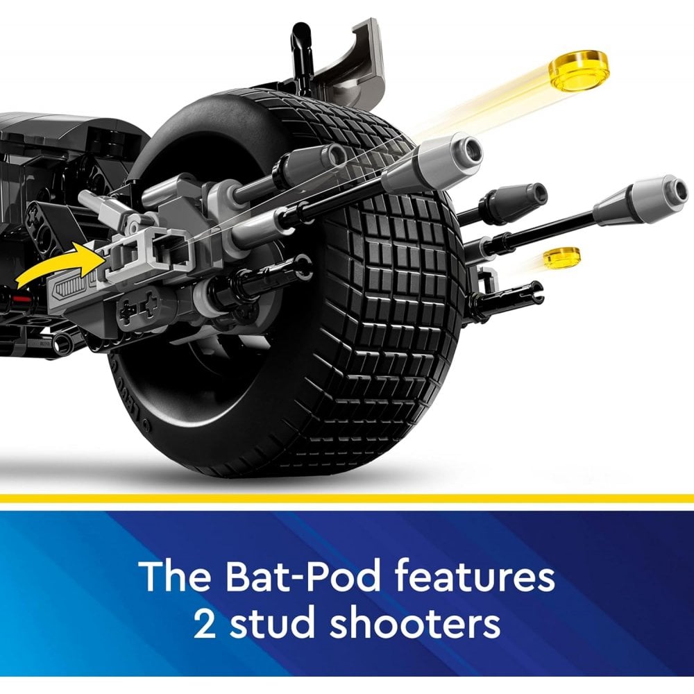 Batman™ Construction Figure and the Bat-Pod Bike