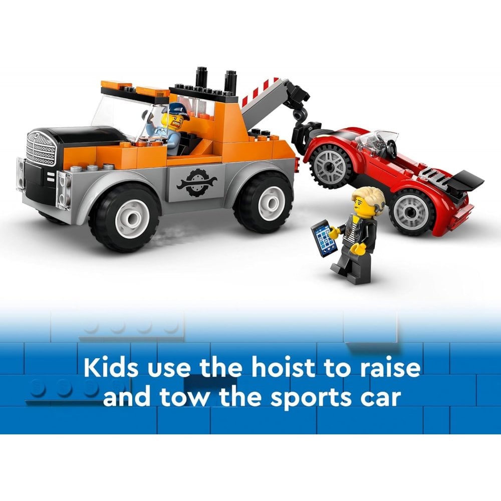 Tow Truck and Sports Car Repair