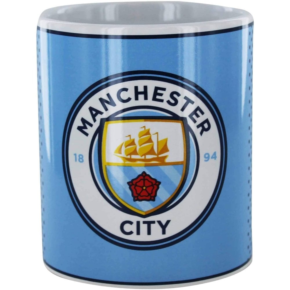 Man City Fade Design Boxed Mug