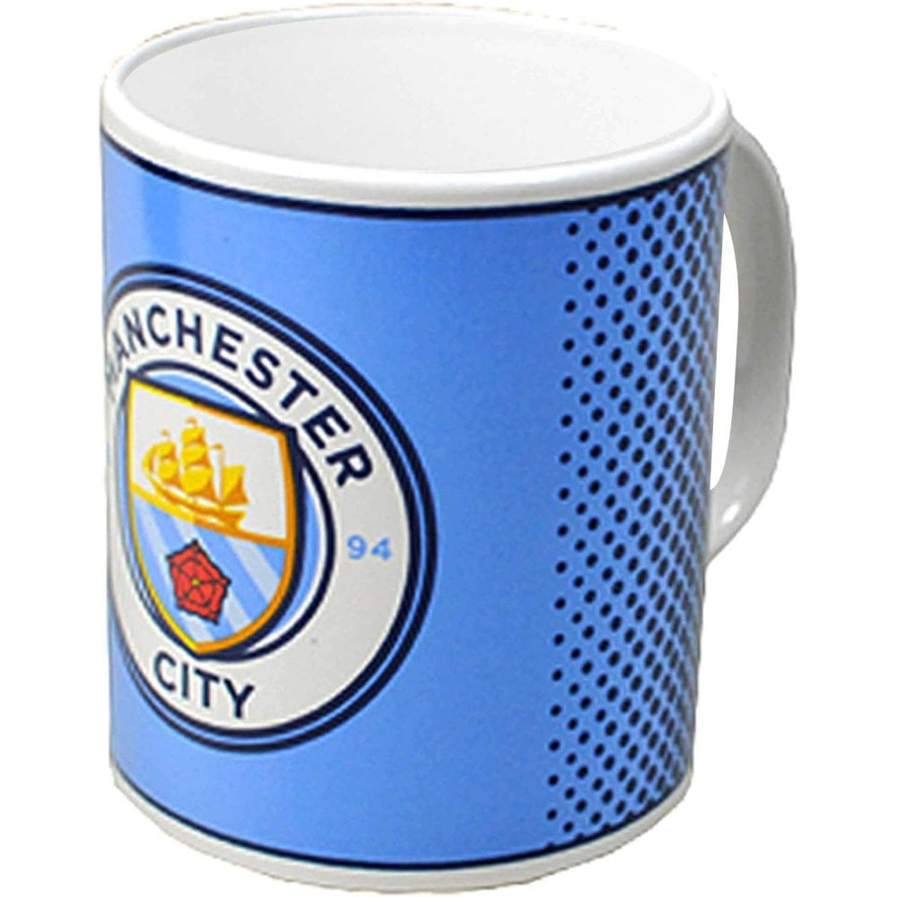 Man City Fade Design Boxed Mug