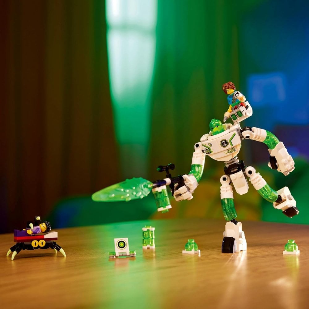 Mateo and Z-Blob the Robot