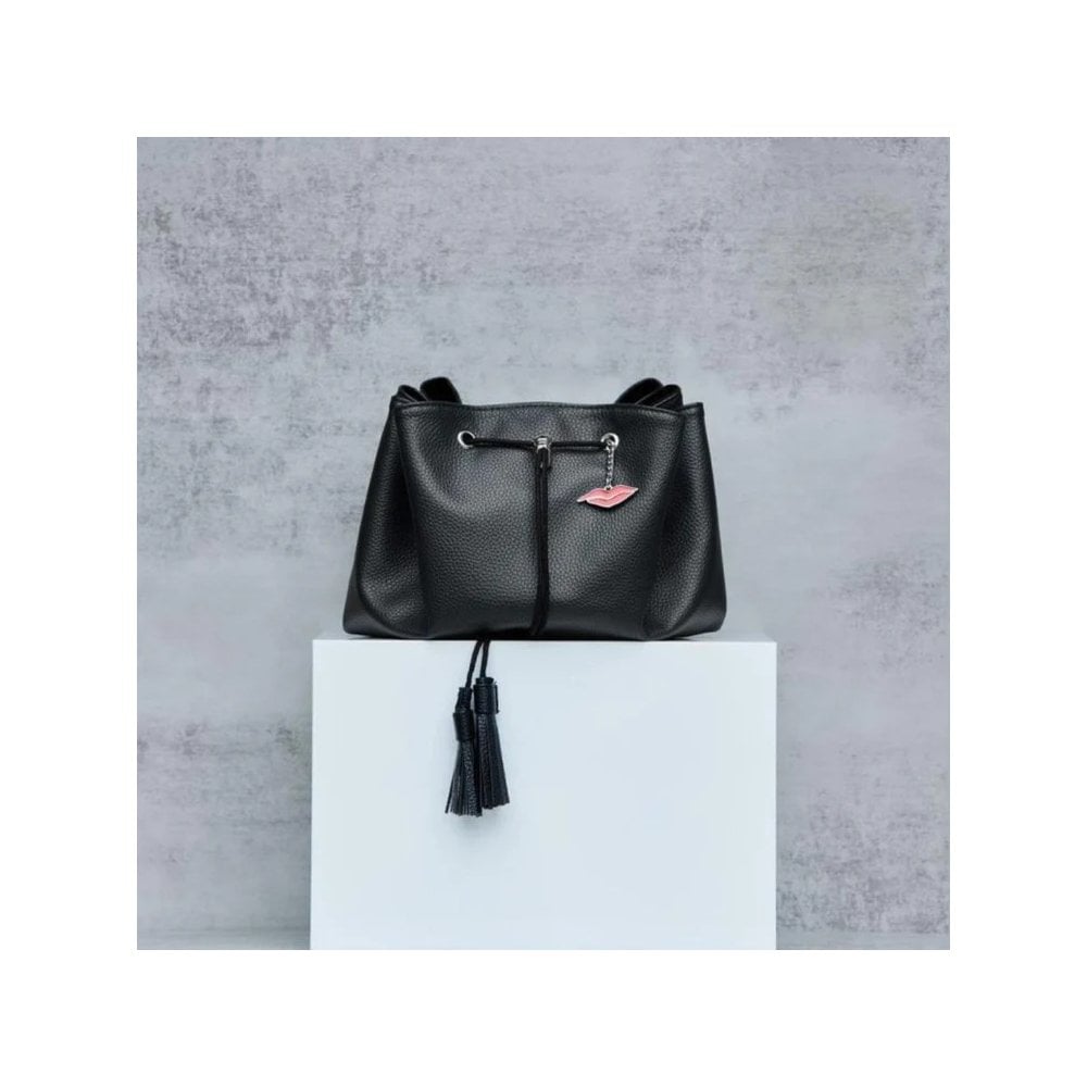 Lay Flat Makeup Bag in Faux Leather