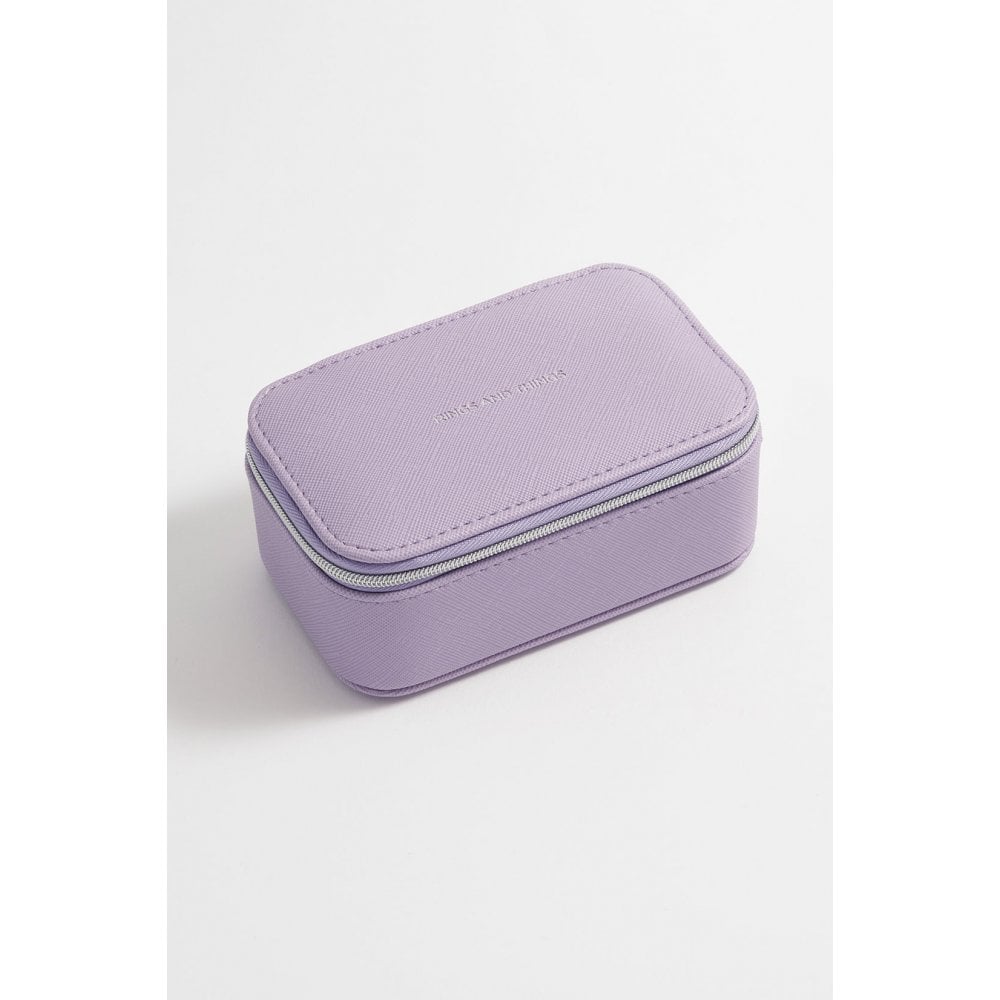Lilac Saffiano Mini Jewellery Box