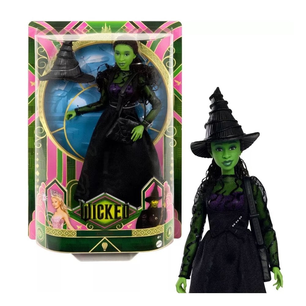 Wicked Elphaba Fashion Doll With Removable Fashions & Accessories