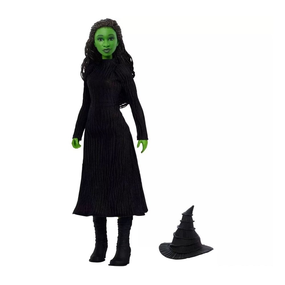 Wicked Singing Elphaba Fashion Doll Posable With Removable Movie Fashions & Accessories