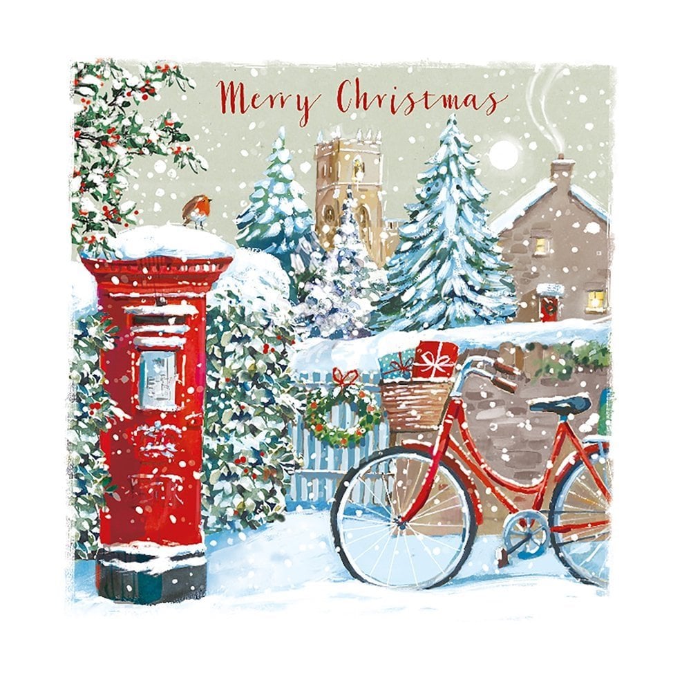 Christmas in the Village Box of 12 Christmas Cards