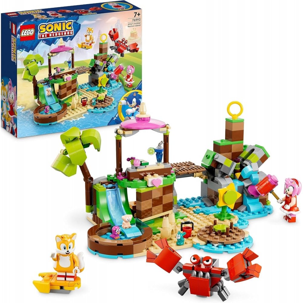 onic the Hedgehog Amy's Animal Rescue Island Playset