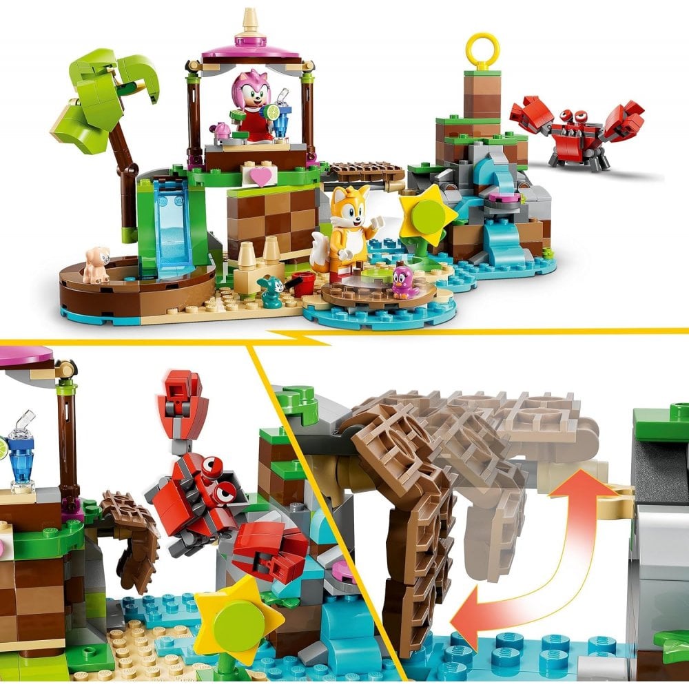onic the Hedgehog Amy's Animal Rescue Island Playset