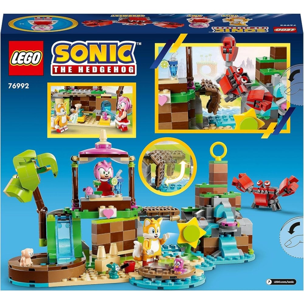 onic the Hedgehog Amy's Animal Rescue Island Playset