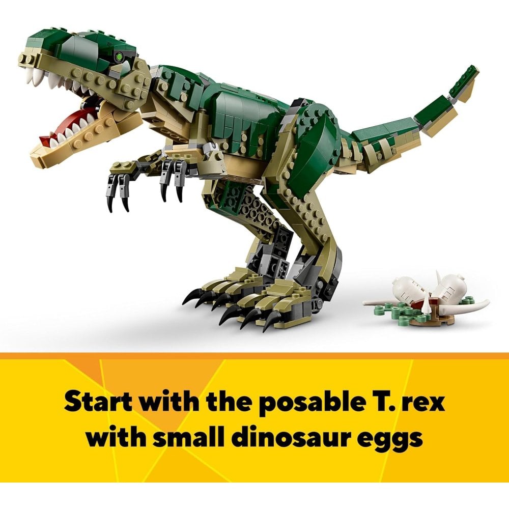 3in1 T. rex to Triceratops to Pterodactyl Toys