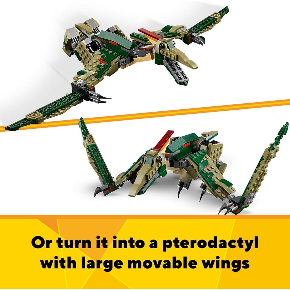 3in1 T. rex to Triceratops to Pterodactyl Toys