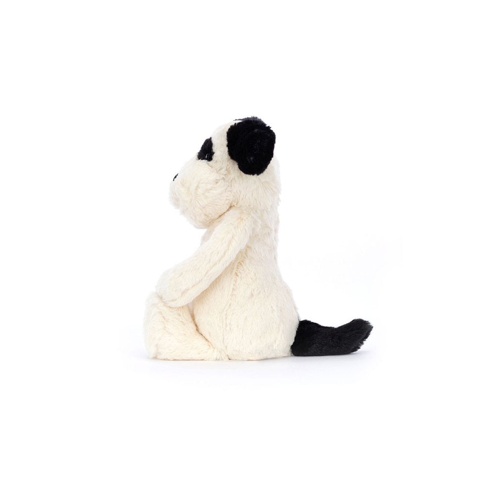 Bashful Black & Cream Puppy Medium