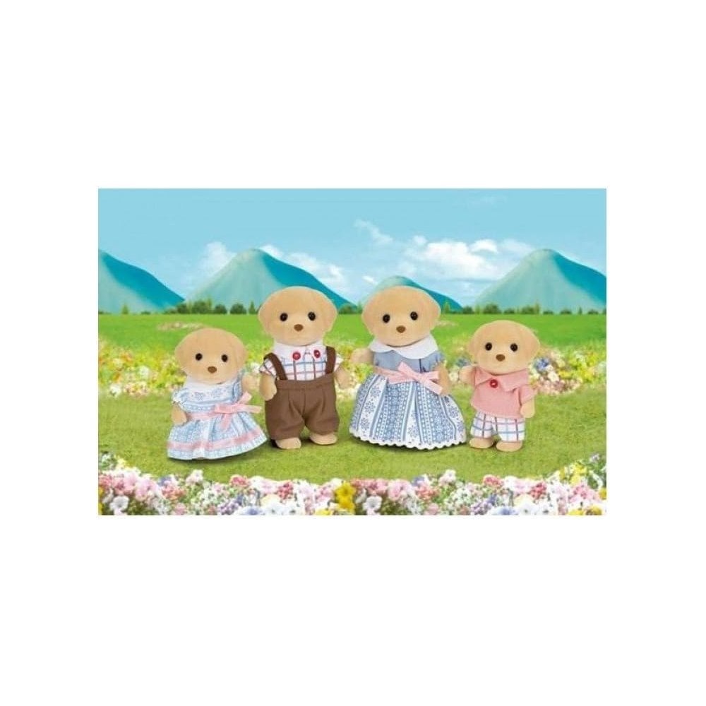 Yellow Labrador Family