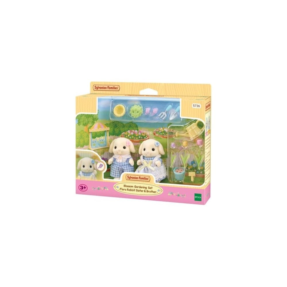 Blossom Gardening Set - Flora Rabbit Sister & Brother