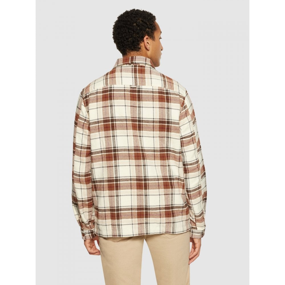Big Checked Heavy Flannel Overshirt - GOTS/Vegan