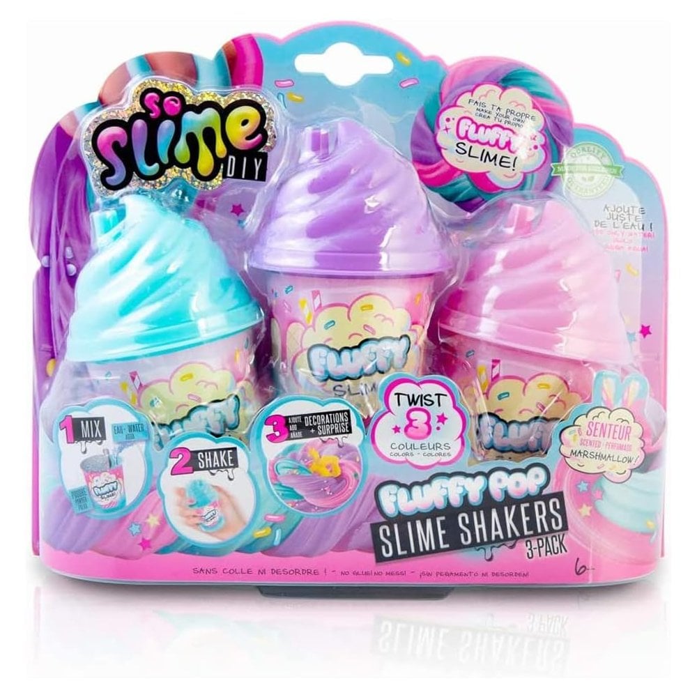 So Slime Fluffy Shaker 3 Pack
