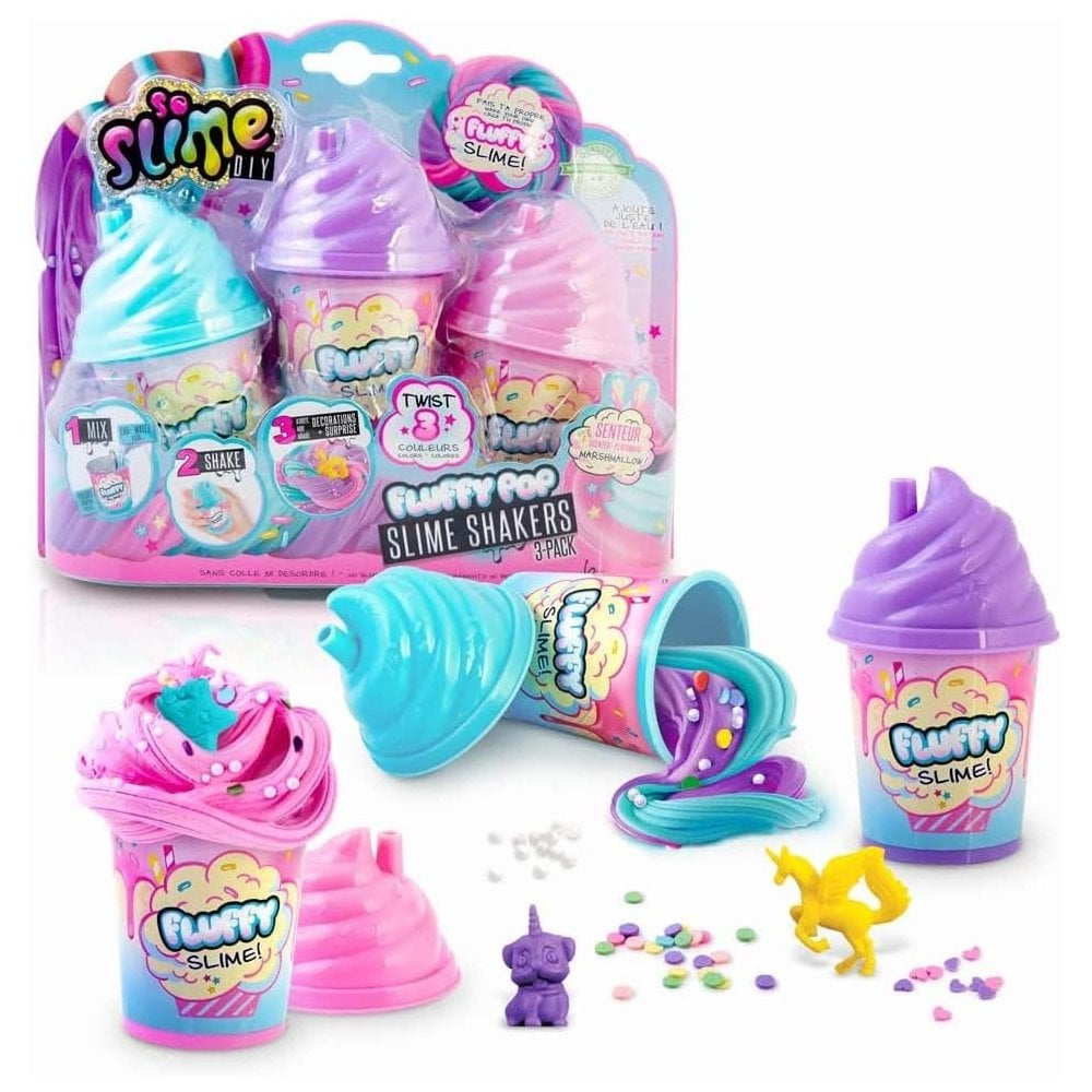 So Slime Fluffy Shaker 3 Pack