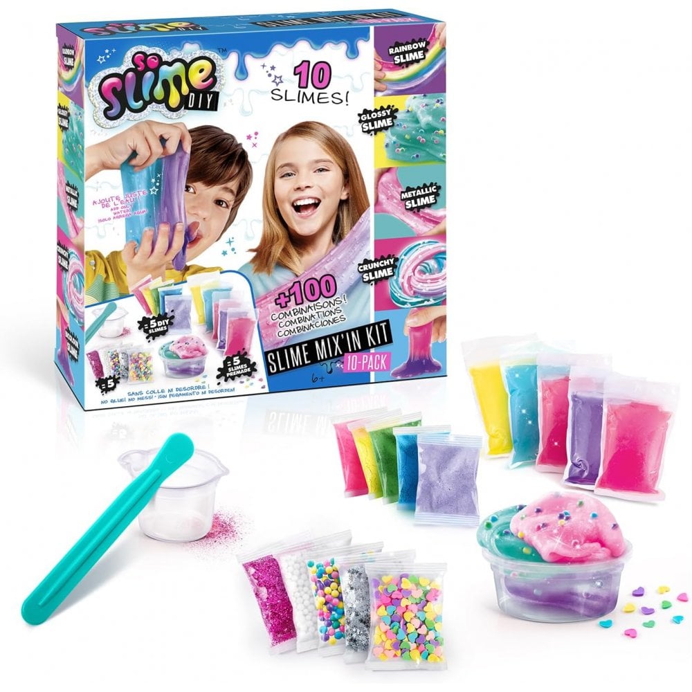 So Slime Mix In Kit (10 Slimes)