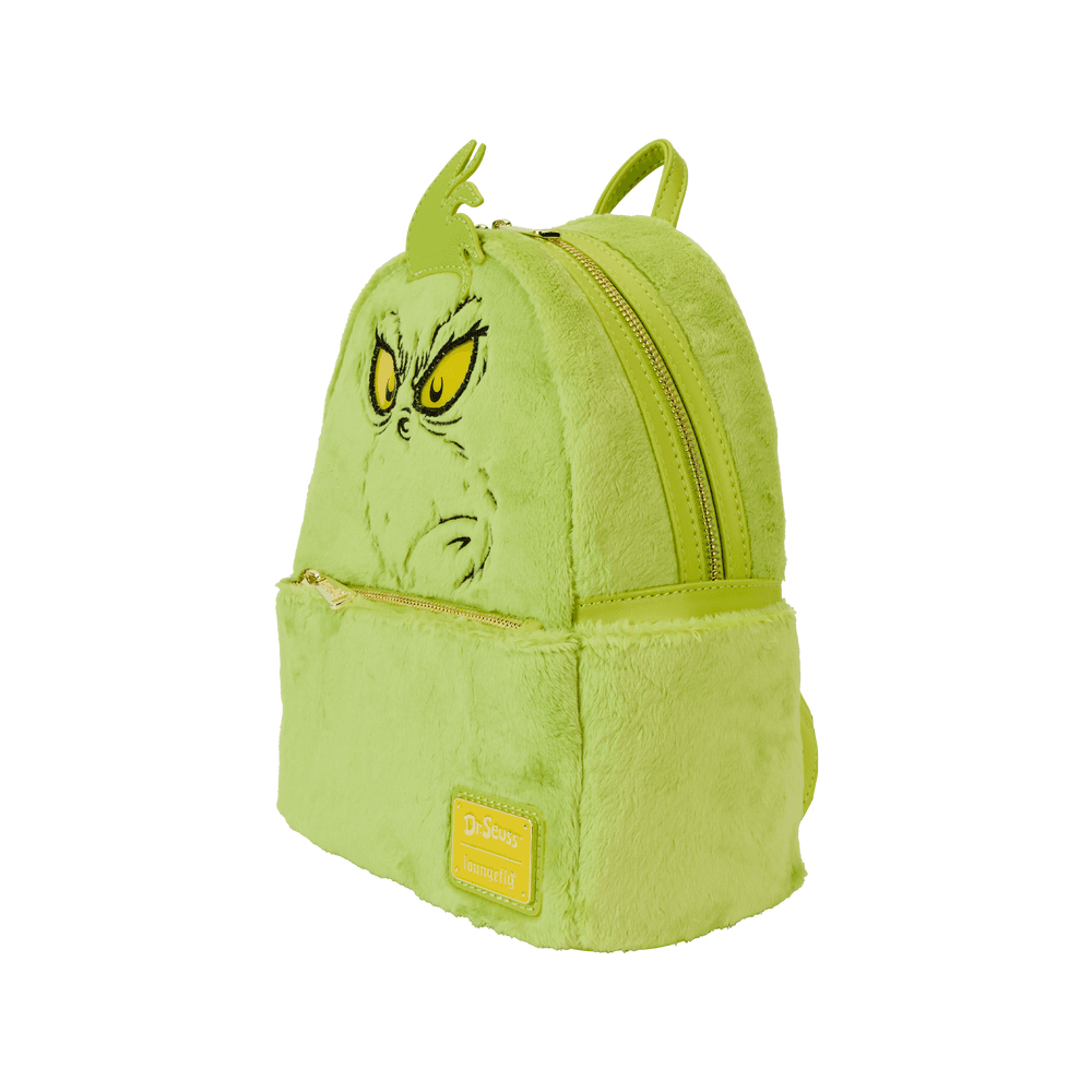 Dr. Seuss' How The Grinch Stole Christmas! Plush Cosplay Light Up Mini Backpack