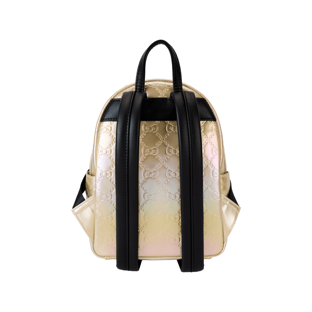 Sanrio Hello Kitty 50th Anniversary Metallic Gold Mini Backpack