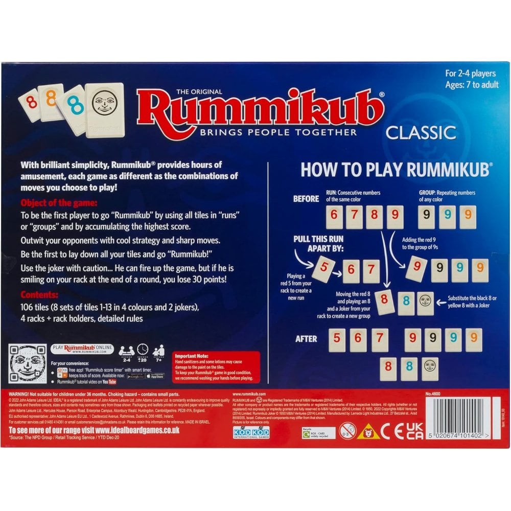 Rummikub Classic game: Brings people together