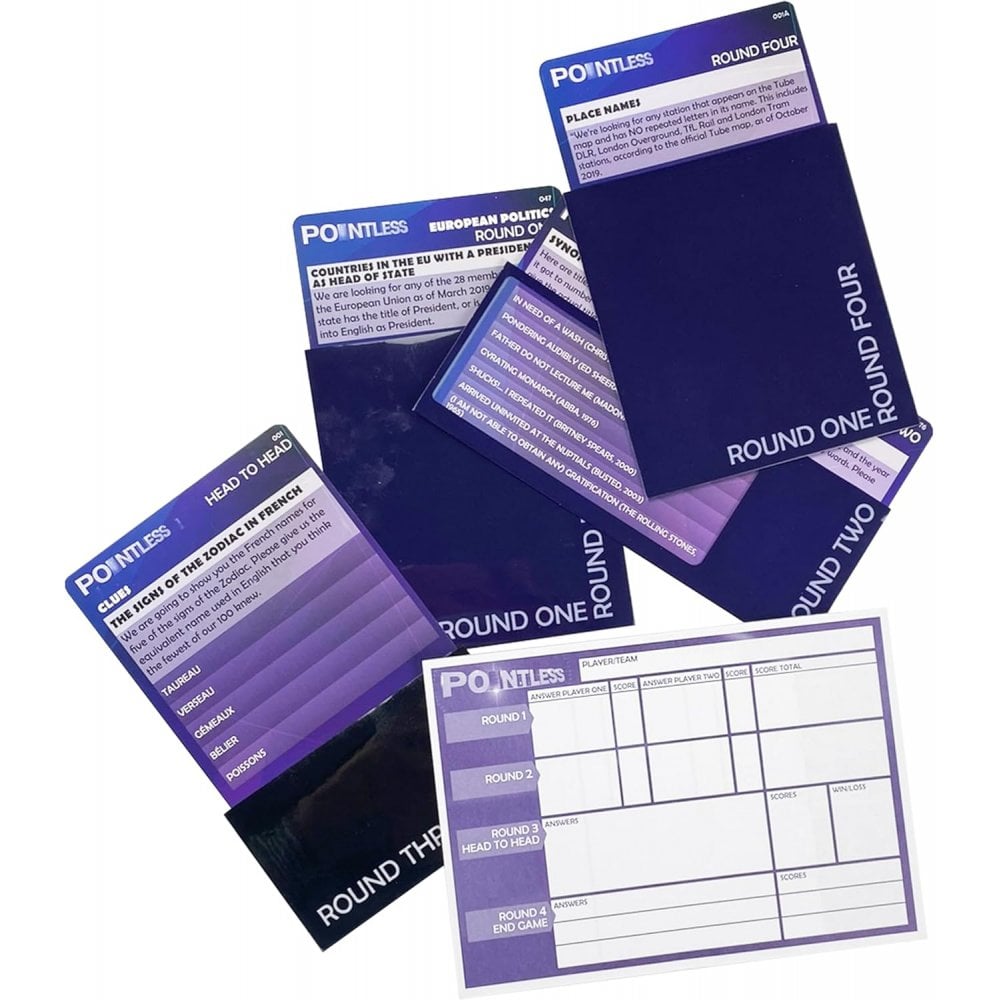 University Games Pointless Board Game