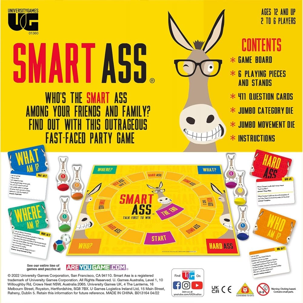 Smart Ass Board Game