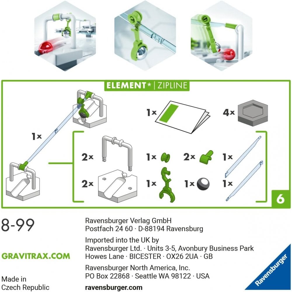 GraviTrax: Zipline