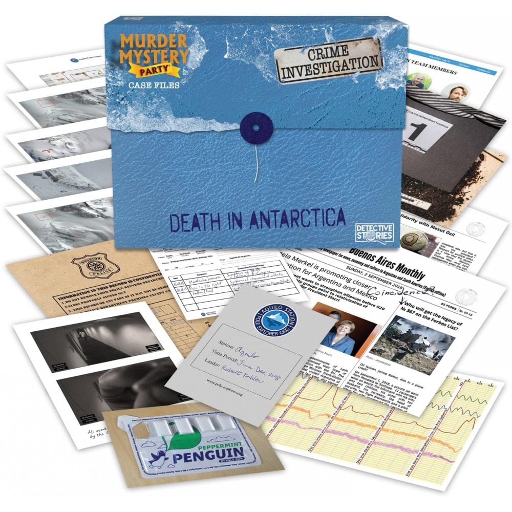 Murder Mystery Case Files - Death in Antartica